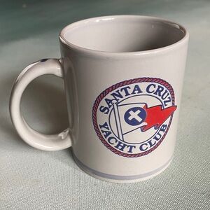 Santa Cruz Yacht Club Mug 8 oz Vintage 1991